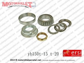 Ersi Motor YB150T-15 T-20 Direksiyon Rulman Burç Seti